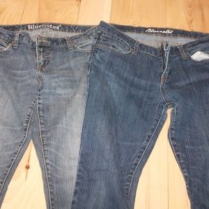 Bluenotes Ladies Jeans 30/32 Lot of 2 Pairs